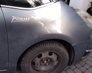 Citroen C4 Grand Picasso I blotnik prawy przod przedni EZWD 1