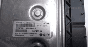 Komputer sterownik silnika ducato 11- 55246950 no 100/109 2