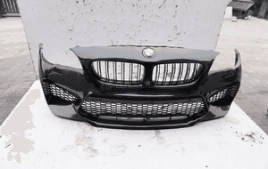 Zderzak przód spryskiwacze pdc m-pakiet bmw 5 F10 black sapphire metallic 4