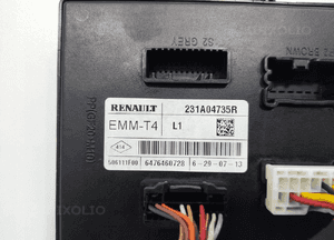 MODUŁ STEROWNIK EMM-T4 RENAULT CAPTUR I 231A04735R 2013-2016 4