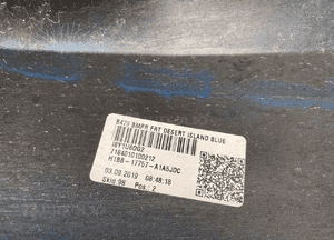Ford fiesta MK8 zderzak przedni 18- 6