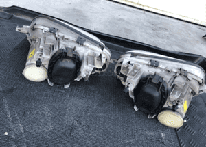 Mercedes SLK 170 lift lampa lewa prawa szkło lampy 3