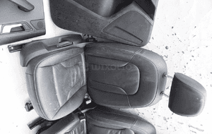 Fotele boczki komplet skóra manualne audi Q5 8R fl lift 6