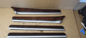Listwa dekor drzwi komplet drewno Audi A8 D3 7