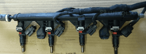 Peugeot 207 308 3008  Citroen C4 BMW 1.4 1.6 16V VTi listwa wtryskowa wtryskiwacz 7528176 4