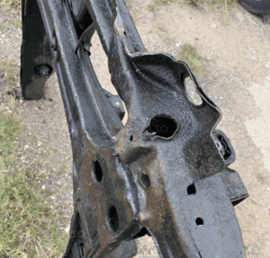 MERCEDES A 169 B 245 sanki wózek trawers 3