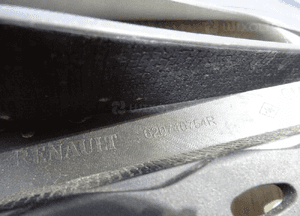 Kratka halogenu prawa przód przednia renault captur 13-16 620740754R 8