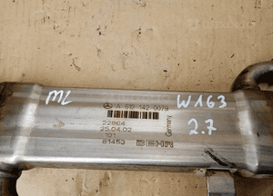 Chłodniczka spalin Mercedes ML W163 2.7CDI A6121420079 6