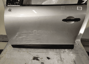 } DRZWI PRZÓD PRZEDNIE LEWE RENAULT MEGANE 3 III TED69 SREBRNY 5D 5 DRZWI HB 5