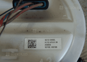 Mercedes W212 2.2 cdi pompa paliwa pływak A2124700194 4