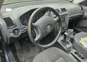 Skoda Octavia II 2 airbag kierowcy pasażera poduszka deska 1