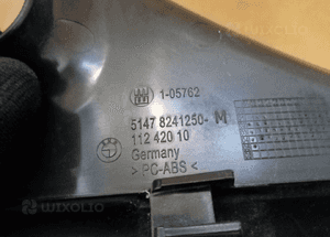 Listwa progowa osłona progu prawy tył BMW 7 E65 8241250 5