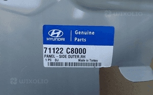 Próg prawy słupek poszycie hyundai I20 ii 2014- 2