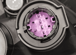 FIAT 600 HALOGEN ŚWIATŁO LAMPA PRAWA LED DRL DO JAZDY DZIENNEJ NOWY ORYGINAŁ 9