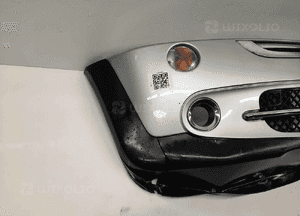 } ZDERZAK PRZÓD PRZEDNI DO MINI ONE SREBRNY HALOGENY 6