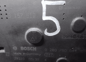 Przepustnica  bosch 0280750044 2