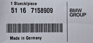 BMW 3 E90 E91 LCI SZKŁO Lusterka podgrzewane szerokokątne Lewe 51167158909 5