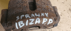 Zacisk hamulcowy prawy przód przedni prawy Seat Ibiza 6J 6