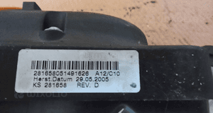 #PRZEŁĄCZNIK ZESPOLONY PAJĄK ze STACYJKĄ i KLUCZYKIEM OPEL ASTRA H / ZAFIRA B  nr 13198906 8