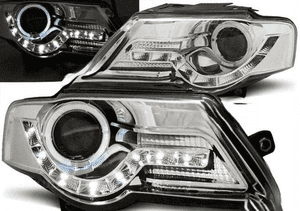 Reflektory lampy vw passat B6 3C 05-10 rok daylight 1
