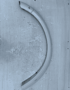 Listwa nakładka błotnika lewy przód 31265182 volvo C30 06-12R 1