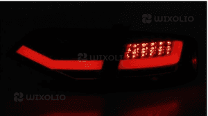 Lampy Tylne LED AUDI A4 B8 08-11 SEDAN RED SMOKE 3