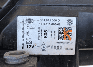 Vw golf 7 lift lampa prawa 5