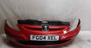 Zderzak przód przedni do peugeot 307 ekqd bordo 1