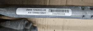 BMW X5 F15 mechanizm silniczek wycieraczek przód 7292653 4