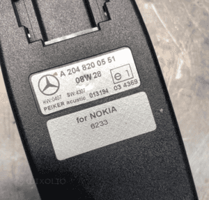mercedes uchwyt na telefon słuchawka s c cl clk ml  2048200551 3