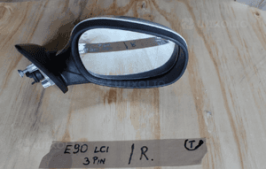 Lusterko prawe bmw E90 E91 lci 3 pin eu 2009 1