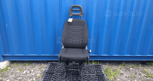 Fotel pasażera pojedynczy regulowany iveco daily 99- no GF1/089 1