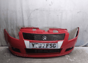 Zderzak przód przedni suzuki swift 4 iv zcf czerwony halogeny 1