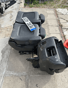 Mercedes vito 639 fotel trójka ławka kanapa koziołek 447 Viano v klasa Metris 2+1 komfort uchylna 10