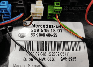 Moduł sterownik sam mercedes clk W209 209 2095451801 2005-2009 lift 5