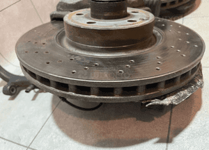 MERCEDES W221 3.0CDI ZWROTNICA ZACISK TARCZA PRZÓD 5