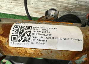 Nagrzewnica stelaż deska konsola bmw 1 F40 9871295 3