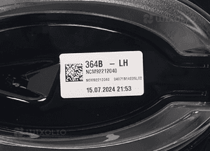 Fiat 600 halogen światło lampa lewa do jazdy dziennej nowy oryginał 5