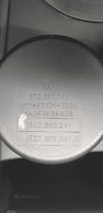 Tunel środkowy osłona tunelu VW Fox 5Z0863241 8