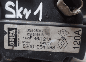 SCENIC I 1.9 DCI ALTERNATOR 8200054588 4