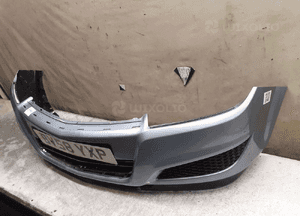 Zderzak przód przedni opel astra h 3 iii lift fl Z163 szary 2