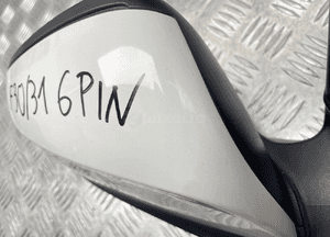 Bmw F30 F31 lusterko prawe 6 pin europa A300 alpinweiss 6