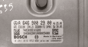 MERCEDES vito viano 639 komputer 6469002900 STEROWNIK silnika 2