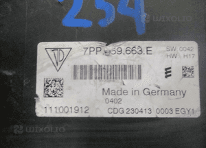 MODUŁ NAPIĘCIA CAYENNE VW TOUAREG 7PP959663E 2