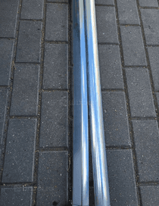 RELINGI DACHOWE komplet VW Passat B6 kombi lift srebrne chrom 4