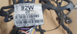 Wiązka instalacja komory silnika Opel Zafira C 2.0 CDTI 16