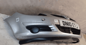 Zderzak przód przedni opel corsa d Z157 srebrny 4