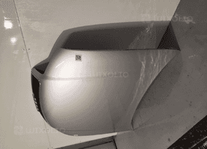 Maska pokrywa silnika audi A4 B6 LA7W srerbny sedan kombi 3