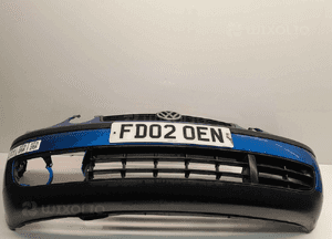 } ZDERZAK PRZÓD PRZEDNI DO VOLKSWAGEN VW POLO 9N LA5M NIEBIESKI 1