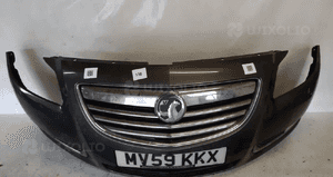 Zderzak przód przedni opel insignia a i 1 Z177 szary grafitowy halogeny 1